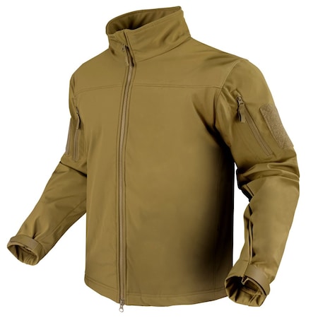 Condor Outdoor Products WESTPAC SOFTSHELL JACKET, COYOTE BROWN, XXL 101166-498-XXL